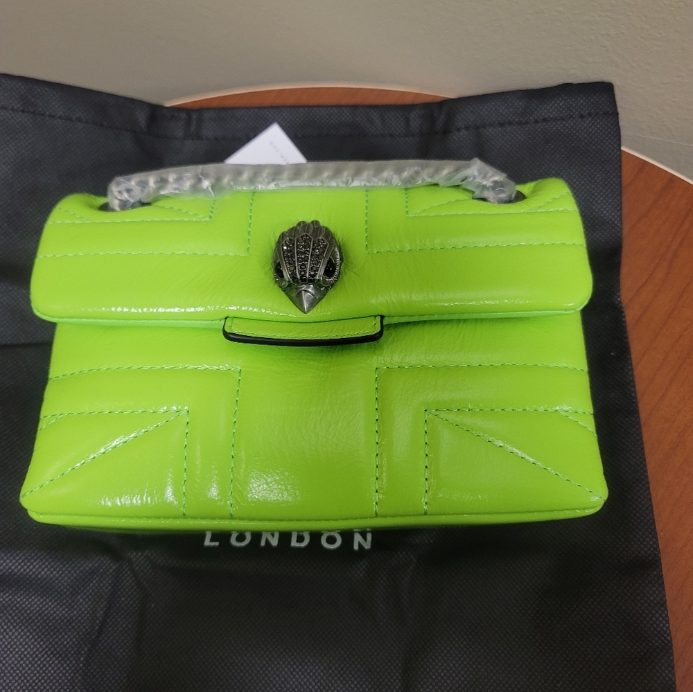 Mini Leather Kensington Leather Shoulder Bag KURT GEIGER LONDON - Picture 8 of 15